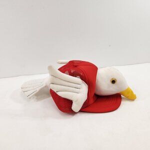 Vintage Seagull Goose Flying Duck Red Hat Wilson
